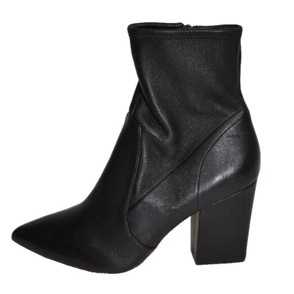 New! Loeffler Randall Isla Slim Ankle Bootie Black Size 9 B DD483 - Picture 3 of 6